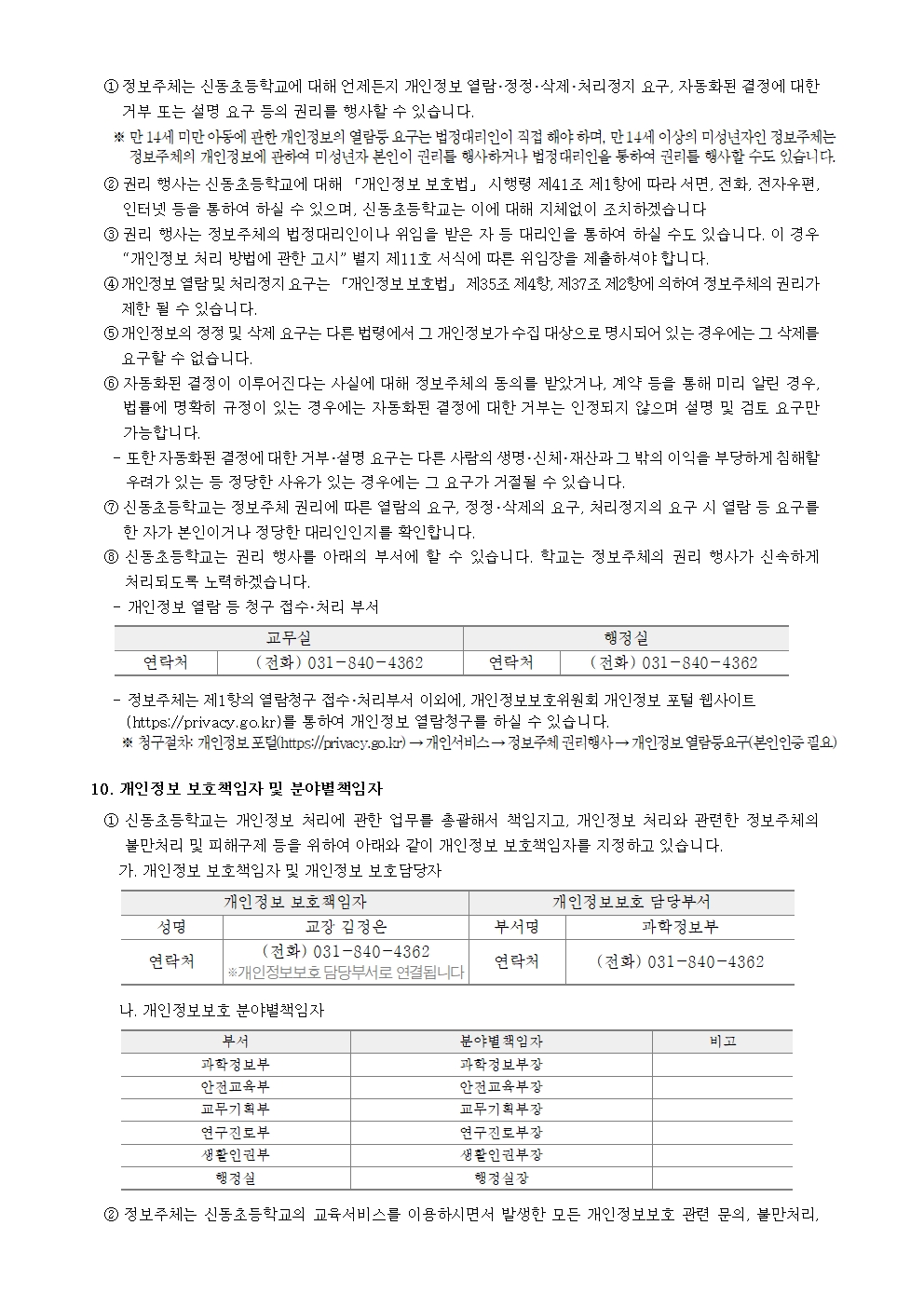 신동초등학교 개인정보처리방침(1)004
